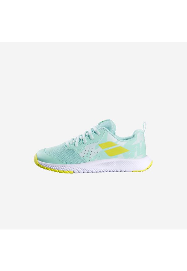 Buty tenisowe dla dzieci Babolat Pulsion 25. Zapięcie: rzepy. Szerokość cholewki: normalna. Sport: tenis