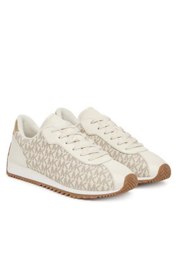 MICHAEL Michael Kors Sneakersy Rhodes Trainer 43R6RHFS3L Écru. Materiał: skóra