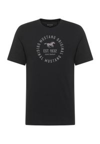 3 Pak Koszulek T-Shirt Mustang Style Alex Niebieski Granatowy Czarny 1017992. Kolor: czarny, niebieski, wielokolorowy #2