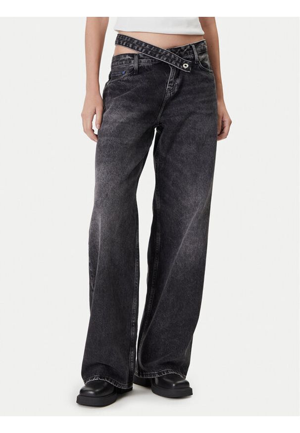 Karl Lagerfeld Jeans Jeansy A4W10047 Szary Relaxed Fit. Kolor: szary
