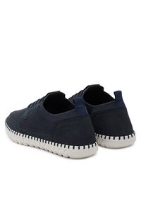 Rieker Sneakersy B2953-14 Granatowy. Kolor: niebieski. Materiał: materiał #4
