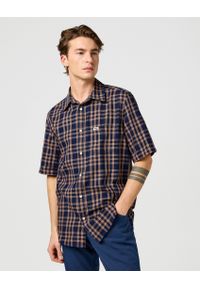 Wrangler - MESKA KOSZULA WRANGLER SS 1 PKT SHIRT RAW UMBER INDIGO 112362734 #1
