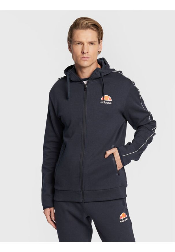 Ellesse Bluza Ornari SXG09896 Granatowy Regular Fit. Kolor: niebieski. Materiał: bawełna