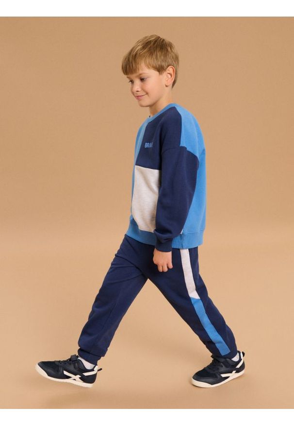 Sinsay - Spodnie loose - mid blue