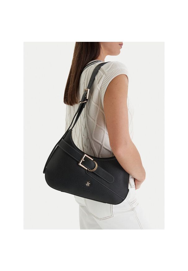 Torebka Beverly Hills Polo Club. Kolor: czarny