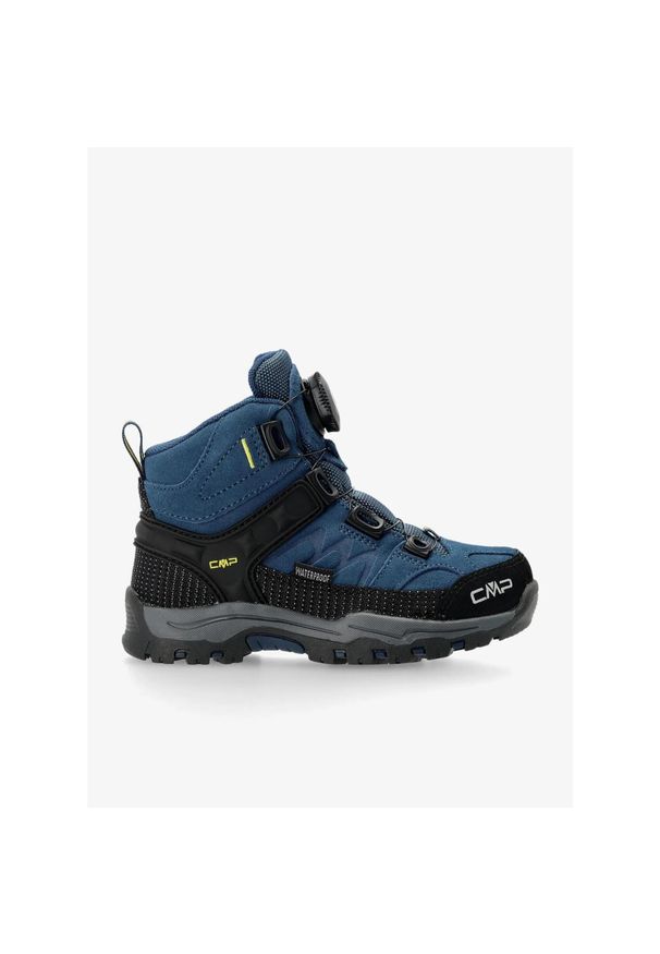 Buty dziecięce CMP Kiruna Mid Fitgo WP. Kolor: zielony. Sport: turystyka piesza