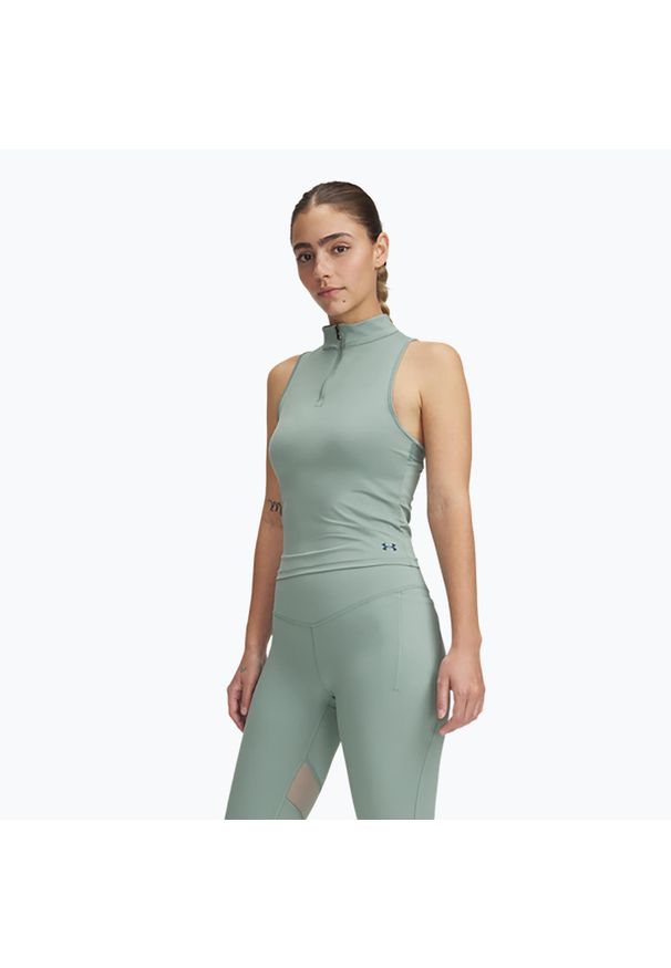 Koszulka treningowa damska Under Armour Vanish Elite Vent Tank. Kolor: zielony. Sport: fitness