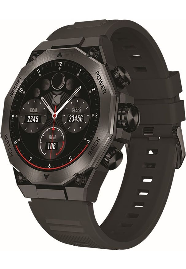 Smartwatch Kodak SW-7215 Smartwatch 1.43" Full HD IP67 z pomiarem tlenu i ciśnienia. Rodzaj zegarka: smartwatch