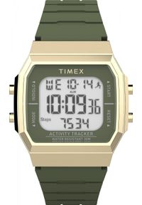 Zegarek Timex Zegarek męski TW5M60800 zielony. Kolor: zielony #1