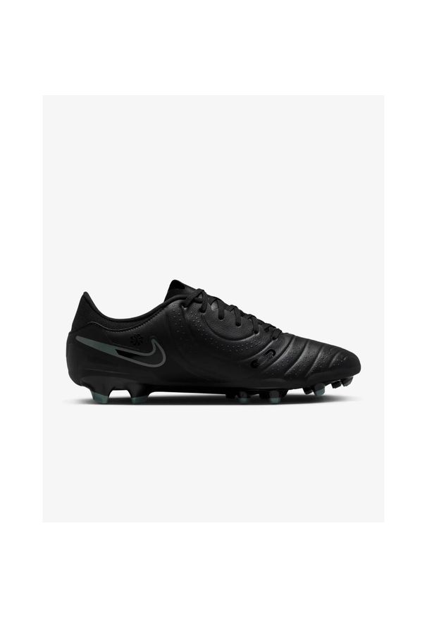 Buty piłkarskie męskie Nike Tiempo Legend 10 Academy FG. Kolor: czarny, zielony, wielokolorowy. Materiał: syntetyk, materiał. Szerokość cholewki: normalna. Sport: piłka nożna