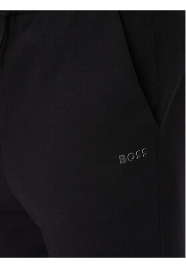 BOSS Szorty sportowe Headlo 50506120 Czarny Regular Fit. Kolor: czarny. Materiał: bawełna. Styl: sportowy
