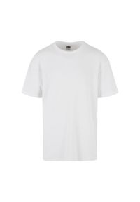 Urban Classics - T-shirt Męski Gofrowany. Kolor: biały