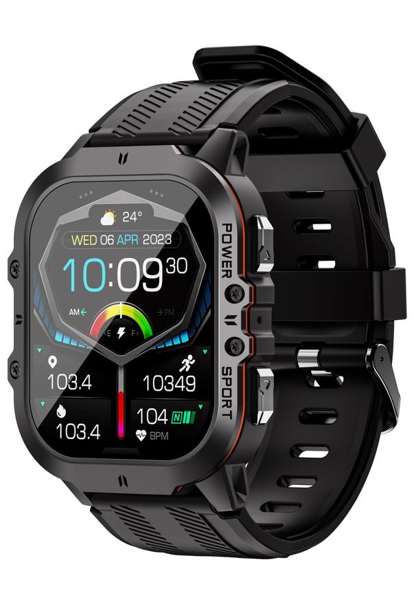 Smartwatch Oukitel BT20 Pomarańczowy. Rodzaj zegarka: smartwatch. Kolor: pomarańczowy