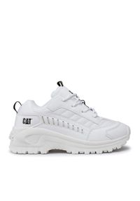 CATerpillar Sneakersy Intruder CK264129 Biały. Kolor: biały. Materiał: skóra #1
