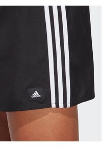 Adidas - adidas Szorty kąpielowe 3-Stripes CLX Swim Shorts HT4367 Czarny Regular Fit. Kolor: czarny. Materiał: syntetyk #3