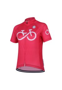 MADANI - Koszulka rowerowa męska madani Bike Forever. Kolor: czerwony
