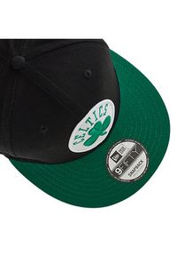 New Era Czapka z daszkiem Boston Celtics Logo 9Fifty 12122726 Czarny. Kolor: czarny. Materiał: materiał