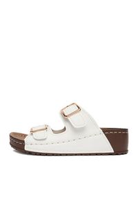 Go Soft Klapki CEO-W21202 Biały. Kolor: biały. Materiał: skóra #8