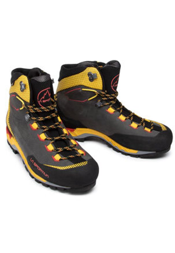LA SPORTIVA - La Sportiva Trekkingi Trango Tech Leather Gtx GORE-TEX 21S999100 Czarny. Kolor: czarny. Materiał: nubuk, skóra. Technologia: Gore-Tex. Sport: turystyka piesza
