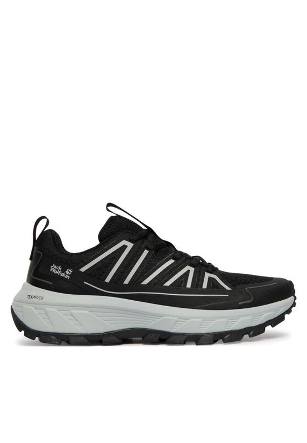 Jack Wolfskin Trekkingi Wild Hike Low A65582 Czarny. Kolor: czarny. Materiał: skóra