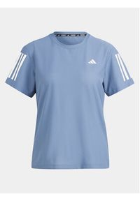 Adidas - adidas Koszulka techniczna Own The Run IN1596 Niebieski Regular Fit. Kolor: niebieski. Materiał: syntetyk. Sport: bieganie #7