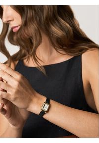 Fossil Zegarek Raquel Mini ES5470 Czarny. Kolor: czarny. Materiał: skóra #5