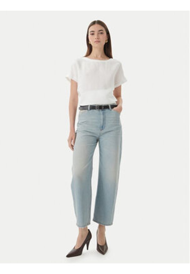 Marella Jeansy 2613181054 Niebieski Mom Fit. Kolor: niebieski