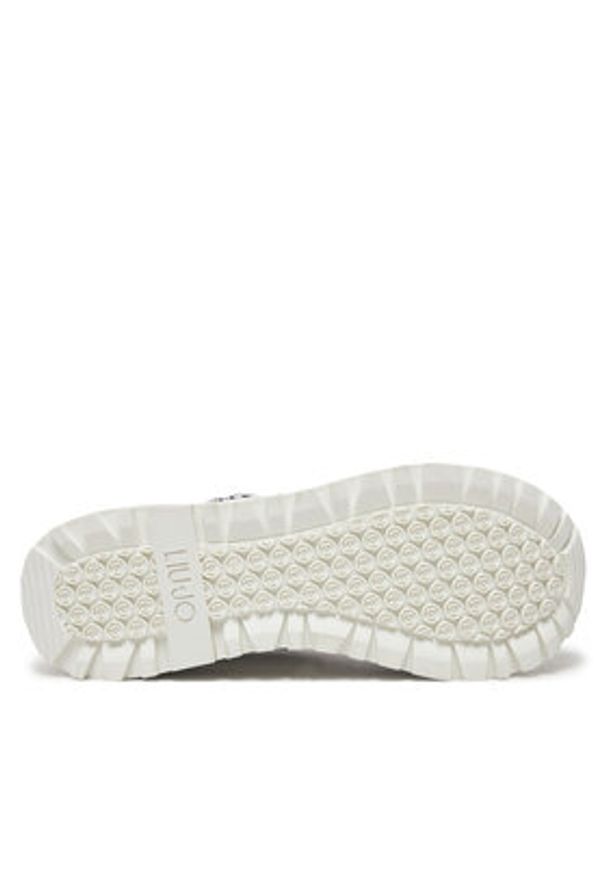 Liu Jo Sneakersy Maxi Wonder BA5013 PX602 Biały. Kolor: biały. Materiał: skóra