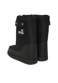Love Moschino - LOVE MOSCHINO Śniegowce JA24452G0NISL000 Czarny. Kolor: czarny. Materiał: materiał #2