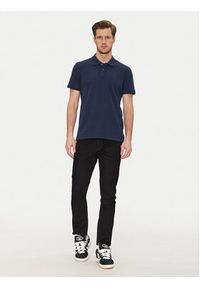 Blend Polo 20717857 Granatowy Regular Fit. Typ kołnierza: polo. Kolor: niebieski. Materiał: bawełna #3
