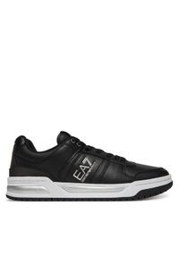 EA7 Emporio Armani Sneakersy X8X234 XK422 R939 Czarny. Kolor: czarny. Materiał: skóra