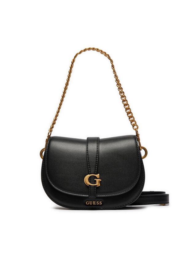 Guess Torebka Kuba (VA) Mini-Bags HWVA93 29780 Czarny. Kolor: czarny. Materiał: skórzane