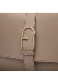 Furla Torebka Flow WB01040-BX2045-1257S-1007 Beżowy. Kolor: beżowy. Materiał: skórzane