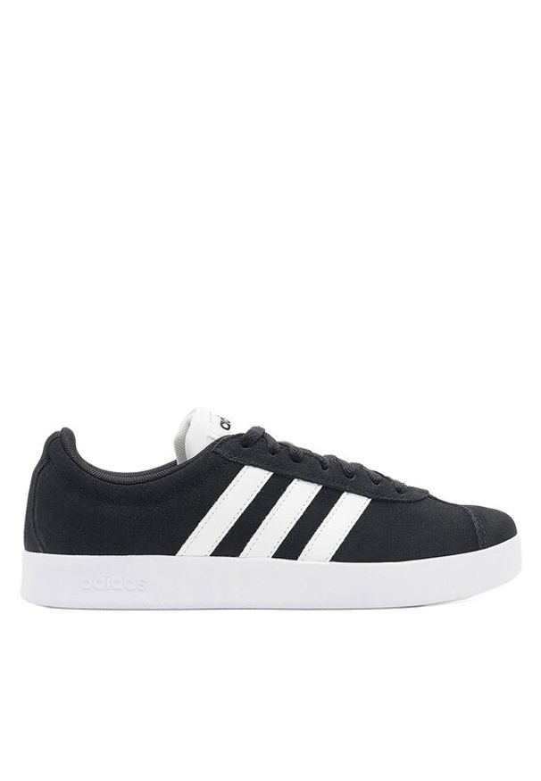 Adidas - adidas Sneakersy VL COURT 2.0 DA9853_ Czarny. Kolor: czarny. Materiał: zamsz, skóra