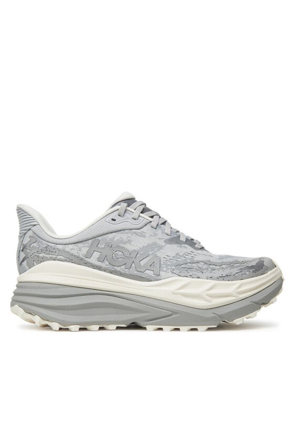 HOKA - Hoka Buty do biegania Stinson 7 1141530 Szary. Kolor: szary. Materiał: materiał