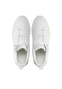 TOMMY HILFIGER - Tommy Hilfiger Sneakersy Lux Court Sneaker Monogram FW0FW07808 Biały. Kolor: biały #5