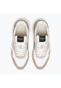 Buty damskie Pepe Jeans Kimi Glam. Kolor: beżowy