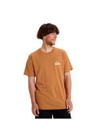 Quiksilver - Top typu tank dla ARCHIVE. Kolor: brązowy. Materiał: tkanina, elastan, bawełna. Wzór: haft