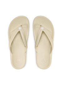 Japonki Crocs. Kolor: beżowy