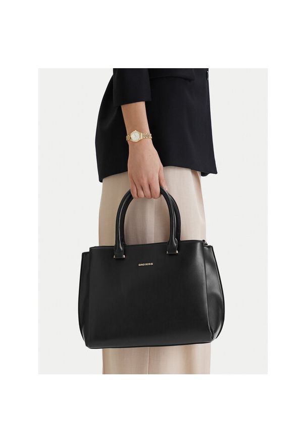 Gino Rossi - Torebka GINO ROSSI. Kolor: czarny