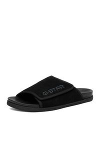 G-Star RAW - G-Star Raw Klapki CEO-ANTON-01 MI08 Czarny. Kolor: czarny. Materiał: skóra, zamsz #7