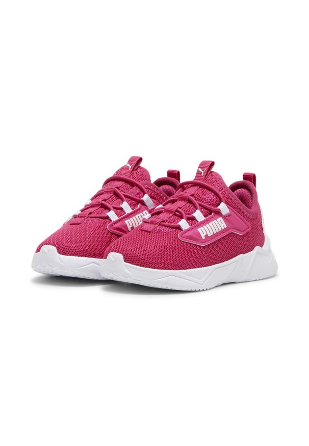 Puma - Buty do biegania dla małych dzieci Retaliate 3 PUMA Pink White. Kolor: biały, różowy, wielokolorowy. Szerokość cholewki: normalna