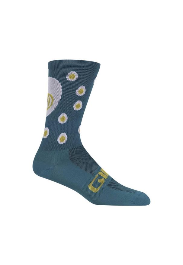 GIRO - Skarpetki z wysoką talią Giro Comp. Kolor: niebieski. Sport: kolarstwo