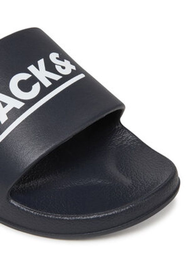 Jack & Jones - Jack&Jones Klapki Jfwollie 12236477 Czarny. Kolor: czarny