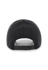 47 Brand - Czapka z daszkiem New York Yankees - Snapback - MVP Woolblend - Regulowana. Kolor: czarny. Wzór: haft