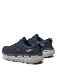 skechers - Skechers Sneakersy Max Cushioning Premier-Perspective 220068/NVOR Granatowy. Kolor: niebieski. Materiał: materiał #2