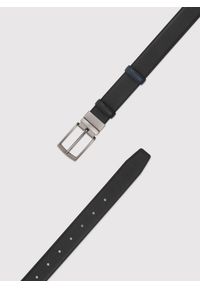 Pako Lorente - PAKO LORENTE – Dwustronny skórzany pasek męski. Materiał: skóra #6