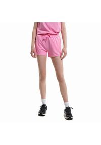 Krótkie Spodenki Sportowe Damskie Champion Różowy. Kolor: różowy. Długość: krótkie #1