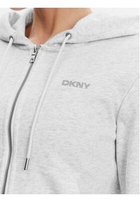 DKNY Sport Bluza DP5J9588 Szary Regular Fit. Kolor: szary. Materiał: bawełna, syntetyk. Styl: sportowy #4