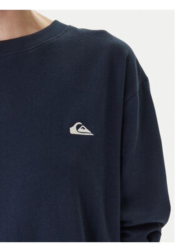 Quiksilver Bluza EQYFT04953 Granatowy Regular Fit. Kolor: niebieski. Materiał: bawełna, syntetyk